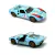 Miniatura Ford GT40 MK II 1966 Kinsmart 1/32Metal e Fricção Azul Claro - loja online
