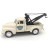 Miniatura Pickup Guincho 1953 Chevrolet Tow Truck Welly 1:38 Metal e Fricção Bege na internet