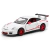 Miniatura Porsche 911 GT3 RS 2010 Kinsmart 1/36 Metal e Fricção Branco - comprar online