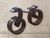 Bicicleta Preta Decorativa Estatua Brinquedo de Plático PLA 3D - loja online