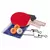 KIT TÊNIS DE MESA PING PONG 2 RAQUETES E 3 BOLAS E REDE VOLLO na internet