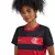 Camisa Braziline Flamengo Principia Feminina - Vermelho/Preto na internet