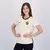 Camisa Vasco Advento Feminina Bege na internet