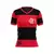 Camiseta Braziline Flamengo Lib 81 Zico Feminina