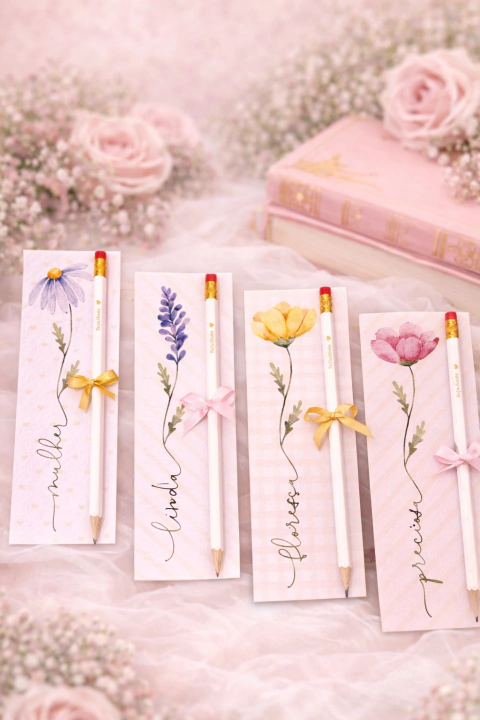 20 Lapis Personalizado - Dia das Mulheres