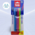 Caneta Esferográfica Colorida Slide 1.0mm Tris Cart.c/4un