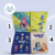 Caderno Brochura 1/4 Capa Dura 80 folhas Bluey Jandaia