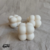VELA SOJA DECO MINI BUBBLE CUADRADA CUADRADITA CHIQUITA SOUVENIRS TIENDAILUMI