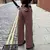 Rockmore-Jeans largos vintage para mulheres, calças cargo de cintura baixa, cal