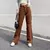 Rockmore-Jeans largos vintage para mulheres, calças cargo de cintura baixa, cal - comprar online