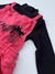 Jardineira Macacão Rosa Vogue Laço com Blusa para Meninas - comprar online
