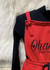 Jardineira Macacão Vermelho Stitch com Blusa para Meninas - loja online