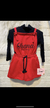 Jardineira Macacão Vermelho Stitch com Blusa para Meninas - Liw Kids