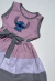 Vestido Cotton Stitch Listras Vermelho Azul Branco - comprar online