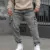 Pantalon cargo gris