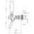 CANILLA DOBLE ACCION DORADA - comprar online