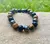 Brazalete Triple Protección: Obsidiana, Hematita y Ojo de Tigre - comprar en línea