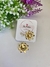 Brinco flor 2x1 Semi joia - loja online