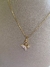 Colar borboleta zirconia Semi joia - Lia Pedra Semi Joias