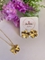 Colar flor orgânico Semi joia - comprar online
