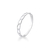 Anel Corrente Liso prata 925 aro 18