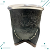Mate de vidrio forrado