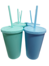 VASO PLÁSTICO CON SORBETE