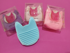 LIMPIADOR FACIAL GATITO SILICONA C/U