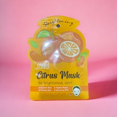 Mascarilla facial naranja