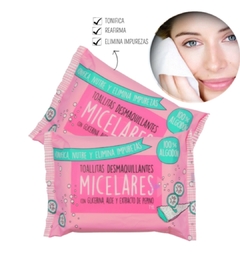 toallitas Desmaquillantes micelares - Importados Zoe