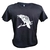 Camiseta Corvo - Malha Pima - Preta