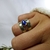 Anillo con Lapislázuli