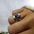 Anillo con Lapislázuli