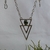 Collar de Alpaca con Turmalina verde - comprar online