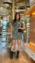Vestido em Jacquard Colcci Sport
