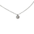 Imagem do Gargantilha de Ouro Branco Tiffany com Diamantes