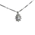 Gargantilha Veneziana em Ouro Branco com Diamantes em Gota - comprar online
