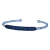 Pulseira em Ouro Branco com Safiras Azuis - comprar online