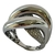 Anel em Ouro Branco com 80 Diamantes - loja online