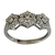 Anel em Ouro Branco com 39 Diamantes na internet