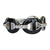 Anel em Ouro Branco com Hyceram Preto e Diamantes - loja online