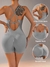 Imagen de CATSUIT LISO CRUZADO