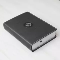 Imagem do Biblia Sagrada | Letra Supergigante | NAA | Capa Luxo Cinza Peixe