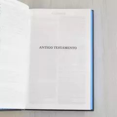 Imagem do Biblia Sagrada | NVI | Neon Azul | Capa Dura