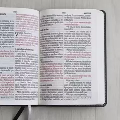 Biblia Sagrada | Letra Supergigante | NAA | Capa Luxo Cinza Peixe na internet