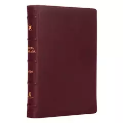 Biblia Sagrada | NVI | Premier Collection | Capa Couro Luxo Vinho - comprar online