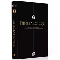 Biblia Estudo Orientacao | NVI | Letra Normal | Capa Black