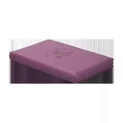 Biblia Em Memoria de Mim com Ziper | NVI | Letra Normal | Couro Soft Roxo - Livraria Página Virada