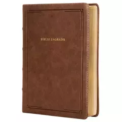 Biblia Sagrada | NVI | Referencia | Marrom Barroca - Livraria Página Virada