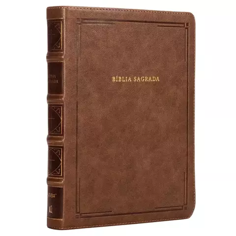 Biblia Sagrada | NVI | Referencia | Marrom Barroca